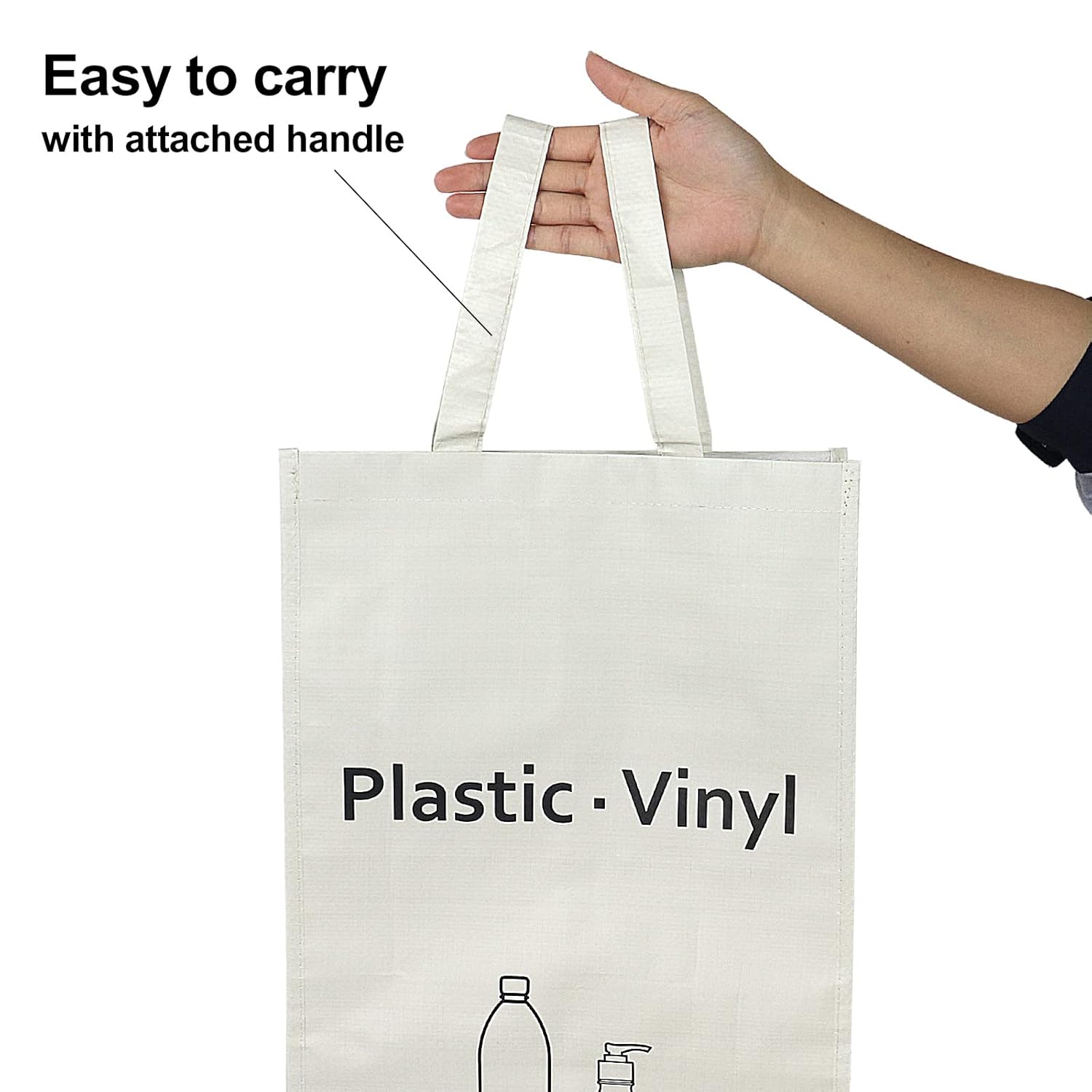 Recycling Bin, Separate Large Recycle Bins for Kitchen - Indoor Home Trash Bin, Recyclable Waste