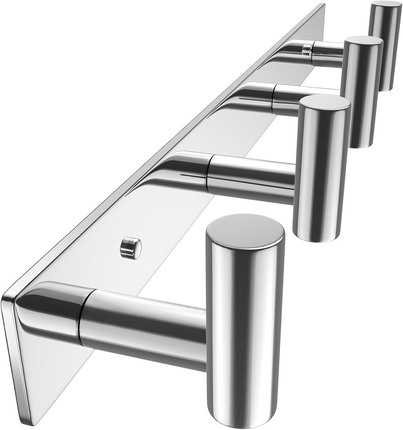 VAEHOLD Hat and Coat Wall Mount Rack - Hooks for Robes, Bags, Keys, and Towels - Bathroom Towel