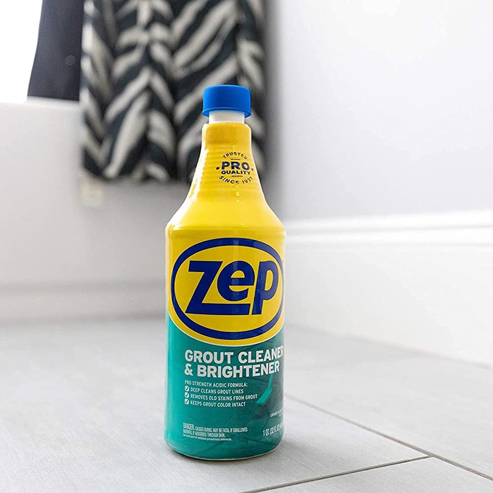 Zep Grout Cleaner and Brightener - 32 oz (Case of 12)