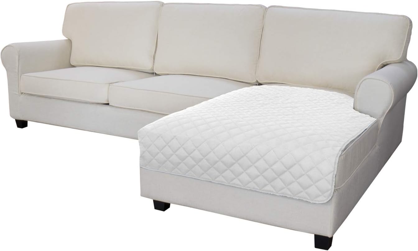 Easy-Going Sectional Couch Covers for Dogs L Shape Sofa Cover Reversible Sofa Slipcover Chaise