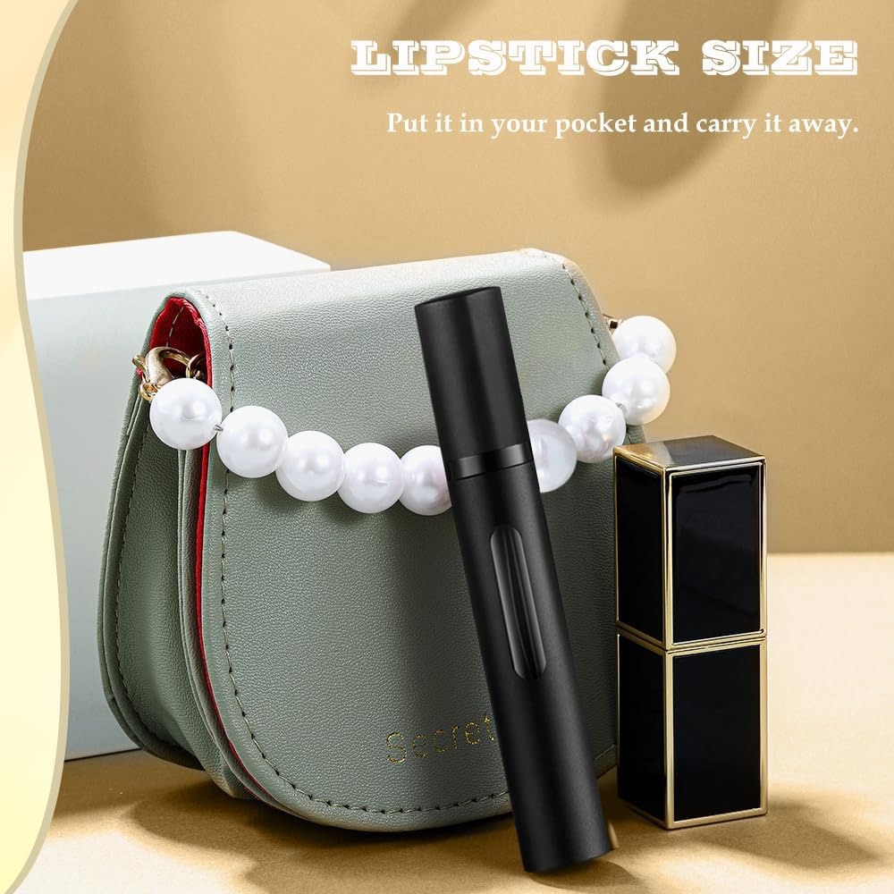 10ml Perfume Atomizer Travel Refillable, 3PCS Perfume Travel Refillable Bottle,Bottom-Filling