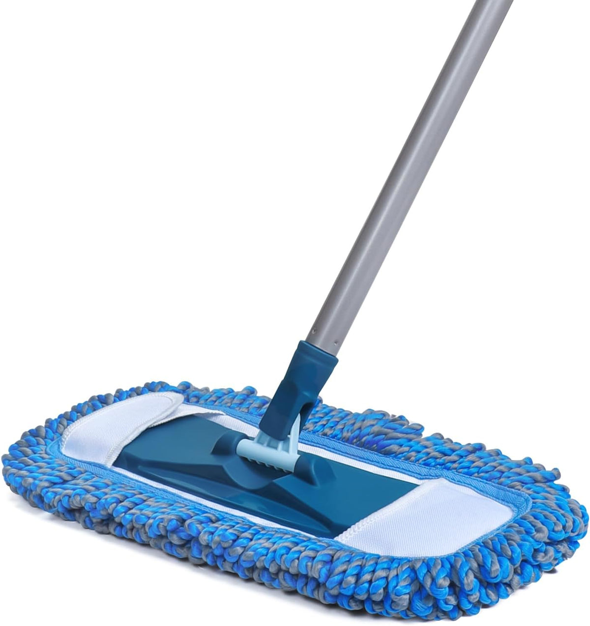 Dust Mop for Hardwood Floors with 57" Long Handle Wet & Dry Mops for Catching Pet Hair and Dust