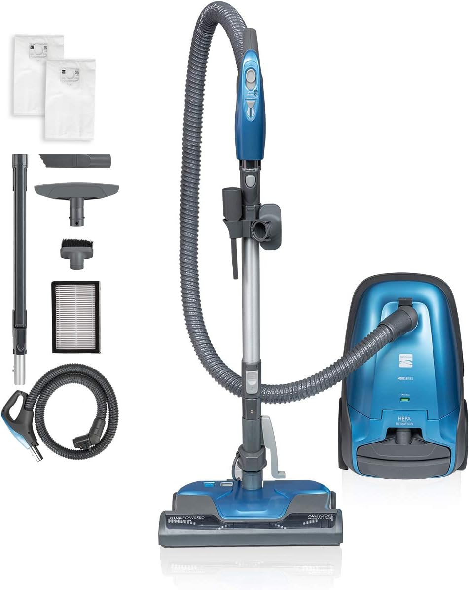 Kenmore BC3005 Pet Friendly Lightweight Bagged Canister Vacuum Cleaner with Extended Telescoping