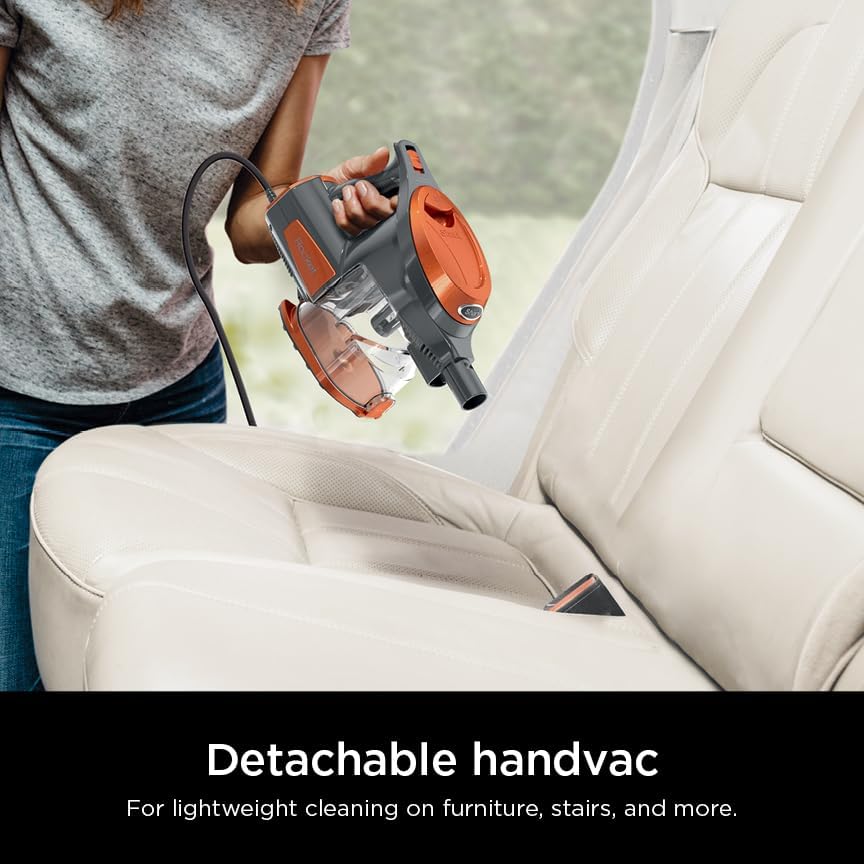 Shark HV302 Rocket Pet Corded Stick Vacuum, Lightweight with Swivel Steering for Carpets & Hard