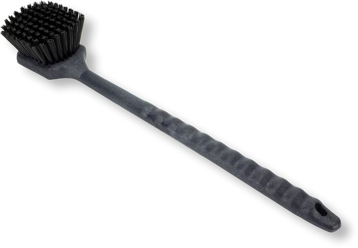 SPARTA 40501EC03 Plastic Large Scrub Brush, Kitchen Brush, Utility Brush With Long Handle For