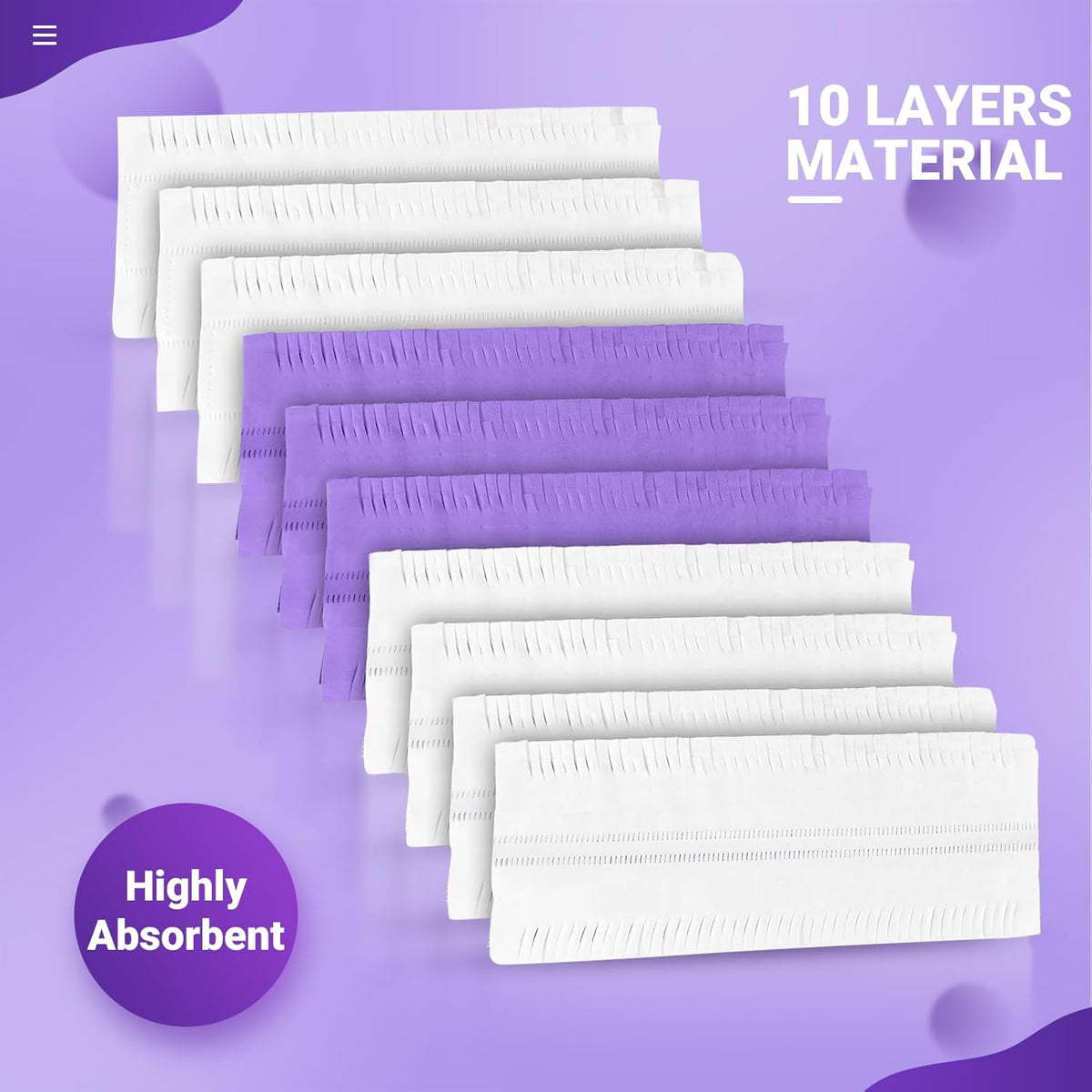 54 Count Disposable mop Pads Refills Compatible with Swiffer PowerMop Multi-Surface Mop and