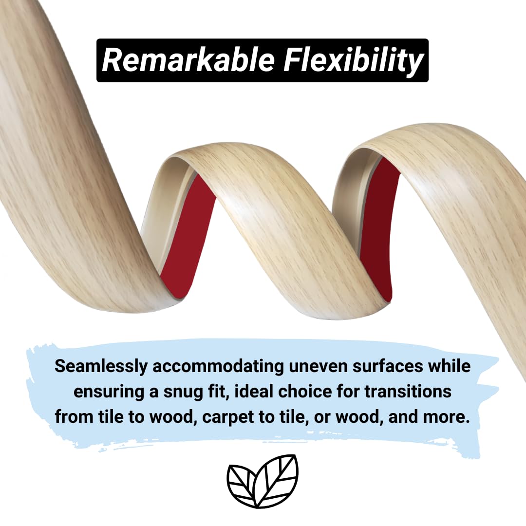 Floor Transition Strip Self Adhesive Carpet Wood Tile Vinyl Flooring Laminate Transition Cover Edge