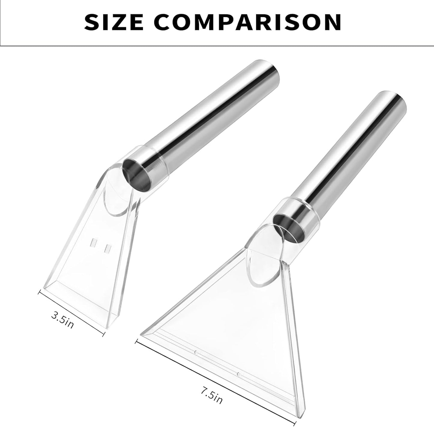 Shop Vac Extractor Attachments with 2-1/2" & 1-7/8" & 1-1/4" Three Adapters Auto Detailing Vacuum