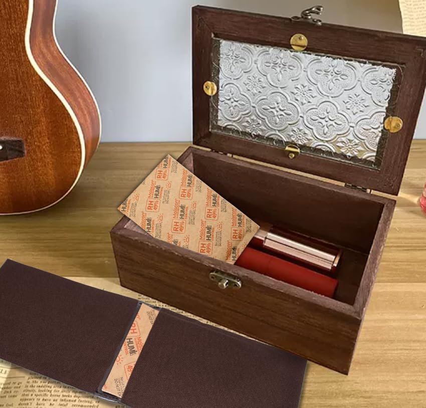 49% Two-Way Humidity Control Packs for Guitars & Wooden Instruments - 70g Moisture Absorbers