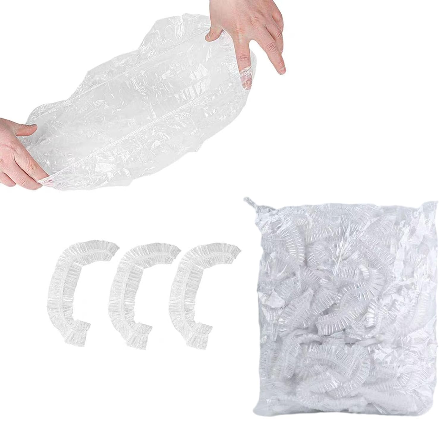 Potty Chair Liners with Elastic, Portable Potty Training Bags, Potty Refill Liners Disposable for