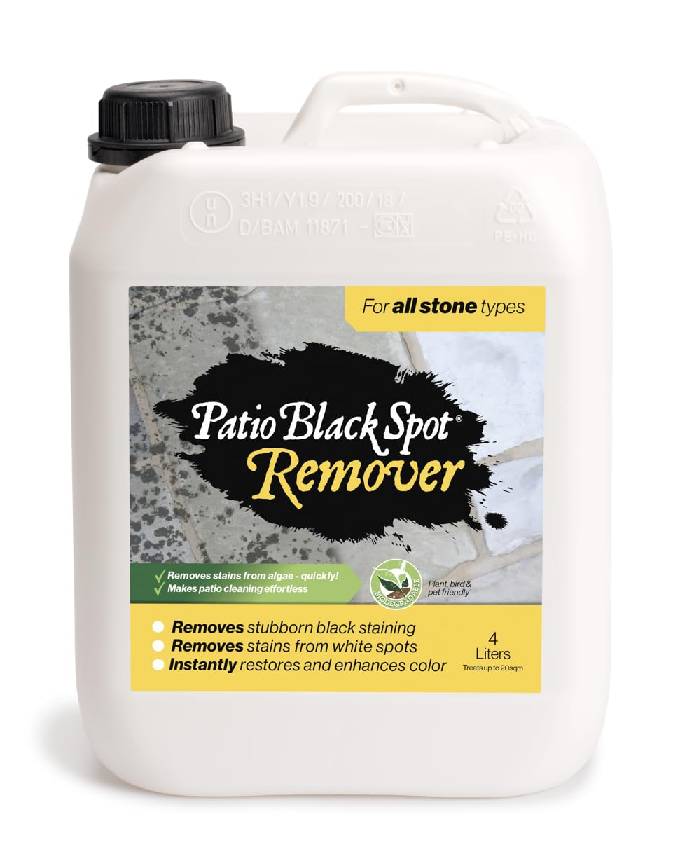 Remover - for All Stone Type - Restore Natural Colour - Removes Staining Caused by Black Lichen