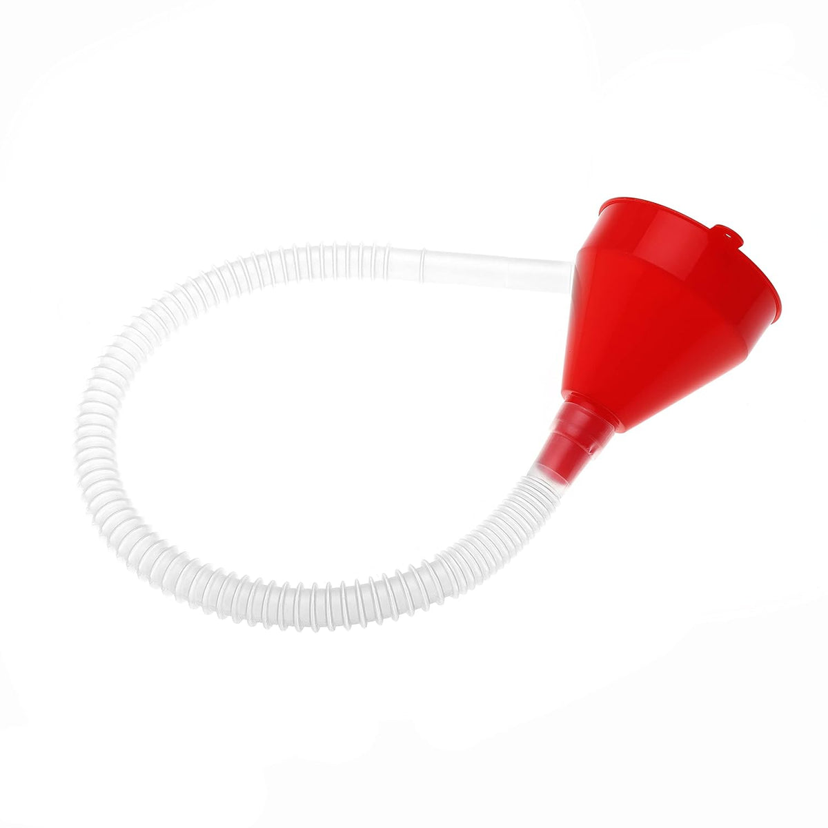 Small Flexible Fuel Funnel with Long Hose Plastic Wide Mouth Filling Funnel Car Funnel for Engine