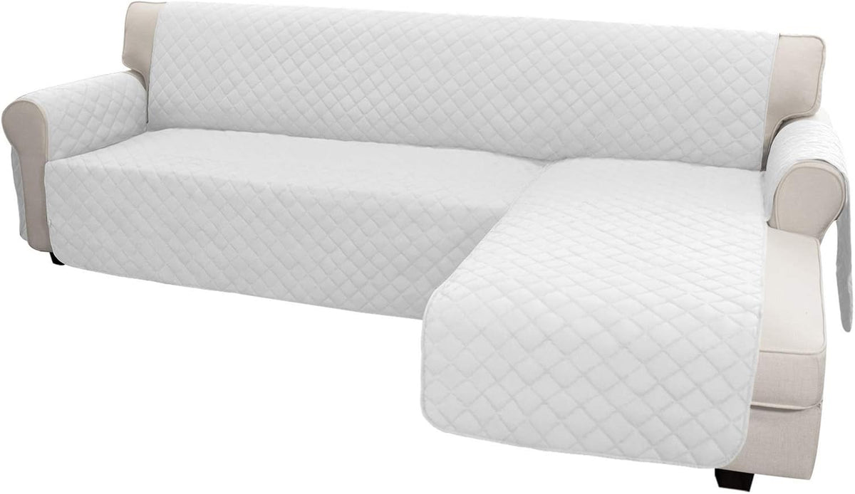 Easy-Going Sofa Slipcover L Shape Sofa Cover Sectional Couch Cover Furniture Protector Mat for Pets