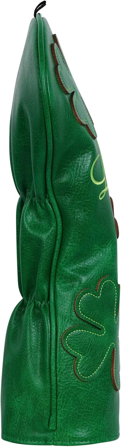 Golf Headcovers Golf Club Head Covers Four Leaf Clover Good Luck Charm - Clover Style Premium