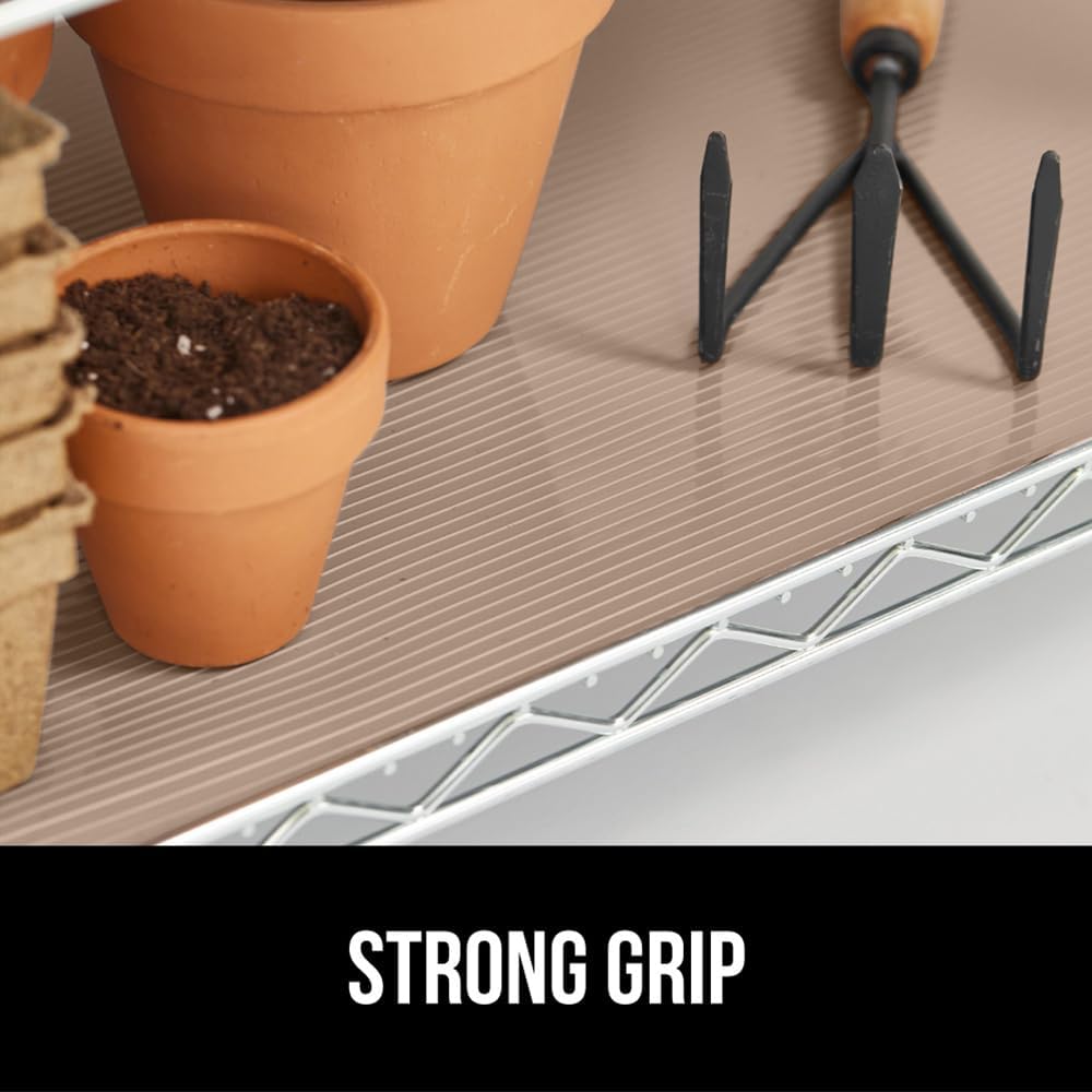 GORILLA GRIP DuraGuard Shelf Liner, 20x30 Non-Adhesive Cabinet Liners for Kitchen Drawers, Shelves