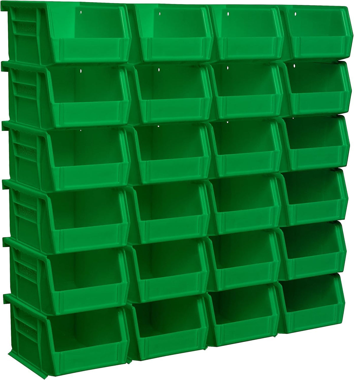 Akro-Mils 30210 AkroBins Plastic Storage Bins, Space-Saving Stackable Bins for Garage, Pantry