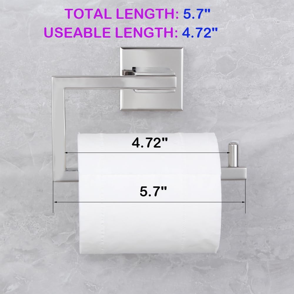 Bathroom Toilet Paper Holder SUS304 Stainless Steel Kitchen Washroom Tissue Roll Dispenser Wall
