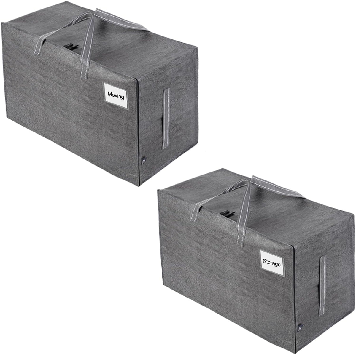 VENO 2 Pack Moving and Storage Bags, Heavy Duty, Alternative to Moving Boxes, Large Packing Totes