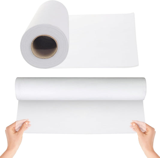 JJ CARE Disposable Massage Table Sheets - 50 Sheets [31.5" x 328 feet, 1 Roll] - 50% Thicker