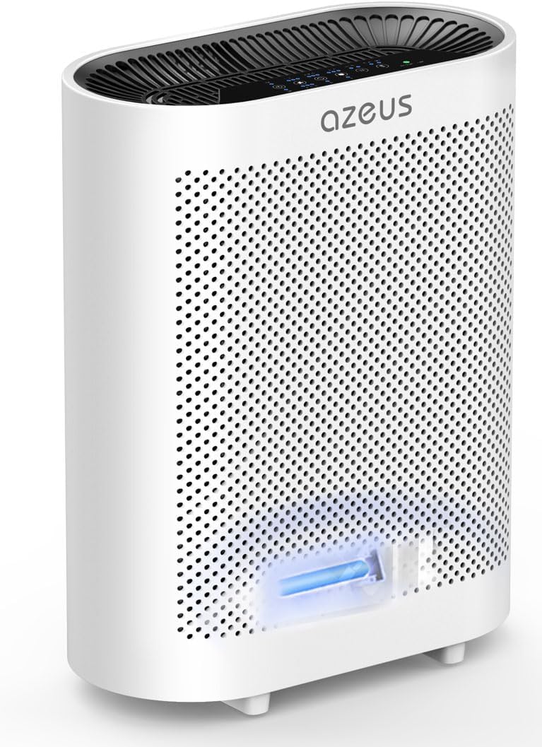 Azeus True HEPA Air Purifier GL-FS32 | 4-Stage Filtration System, Ultra-Quiet Operation, and Air