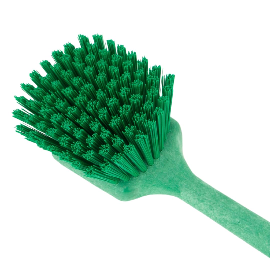 SPARTA 40501EC09 Plastic Large Scrub Brush, Kitchen Brush, Utility Brush With Long Handle For