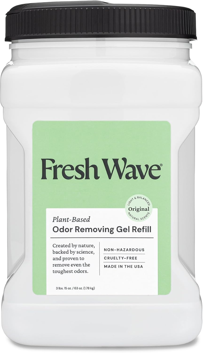 Fresh Wave Original Scent Odor Removing Gel Refill, 63 oz. | Safer Odor Absorbers for Home