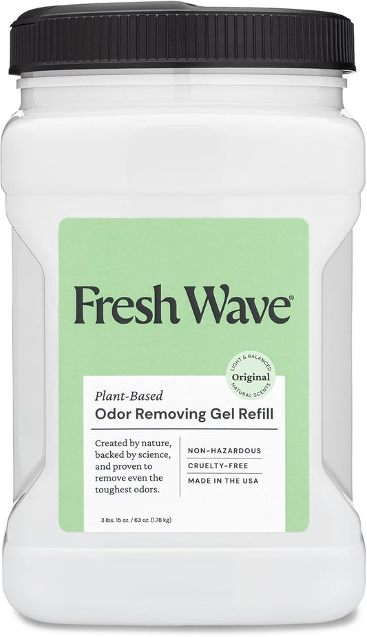 Fresh Wave Original Scent Odor Removing Gel Refill, 63 oz. | Safer Odor Absorbers for Home