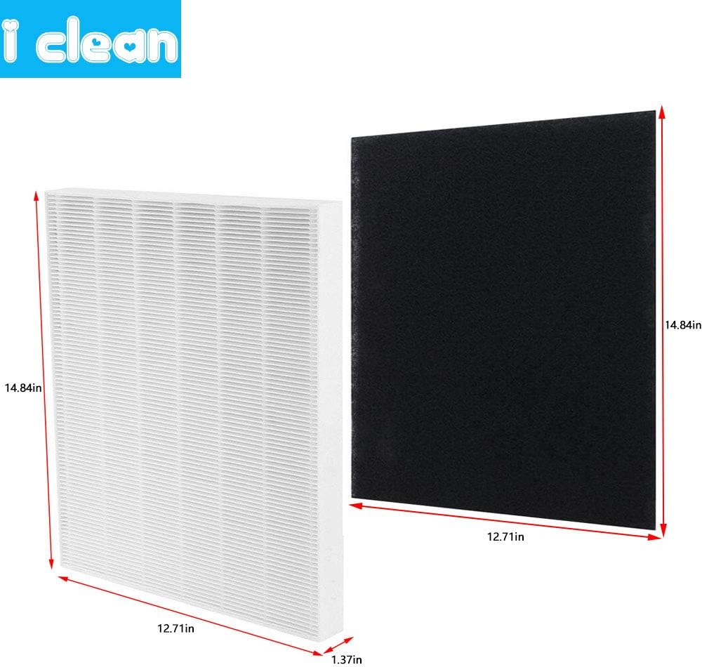 I clean Replacement Air Filter for Coway Airmega AP-1512HH and Airmega 200M Air Purifi-er, 2