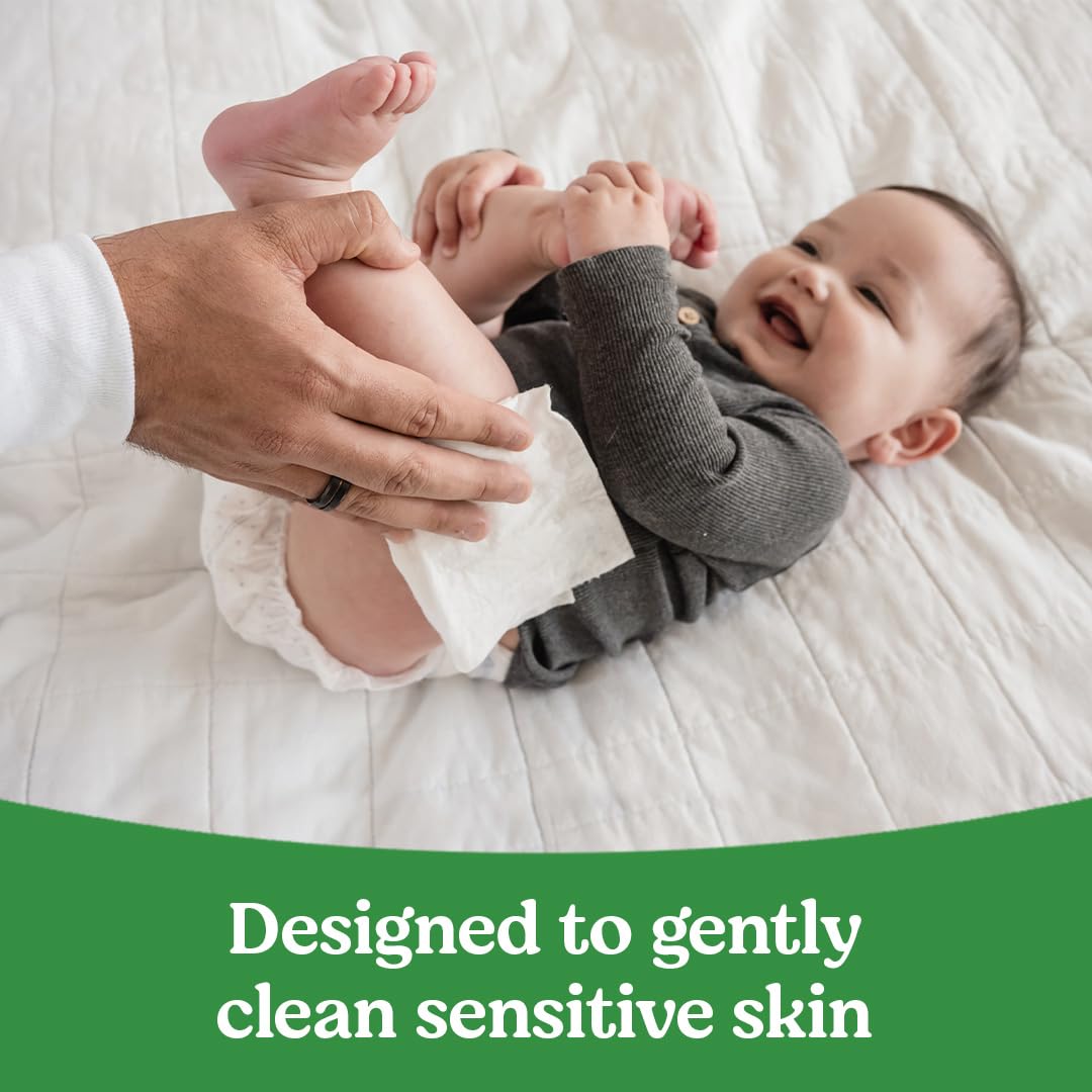 Huggies Natural Care Sensitive Baby Wipes, Unscented, Hypoallergenic, 99% Purified Water, 1 Refill