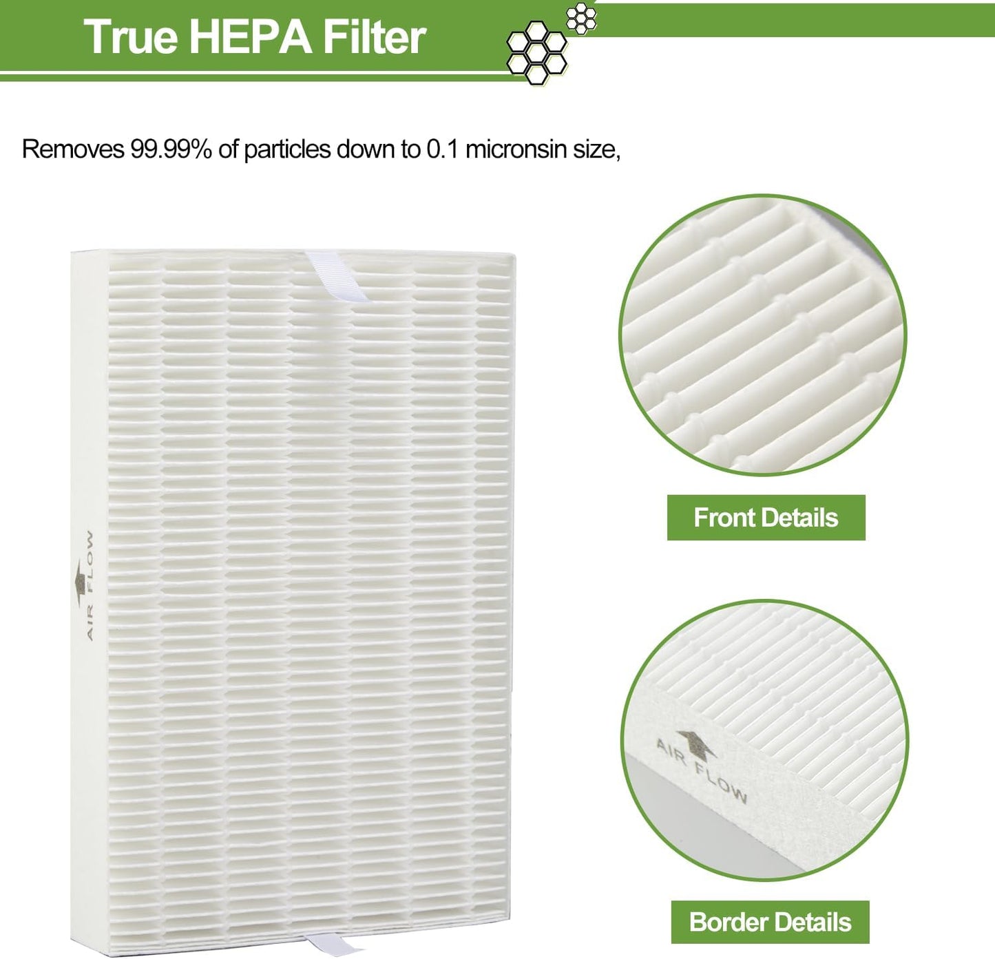 HPA300 HEPA Filter Replacement for Honeywell HPA300 Series Air Purifiers HPA300, HPA300VP, HPA304