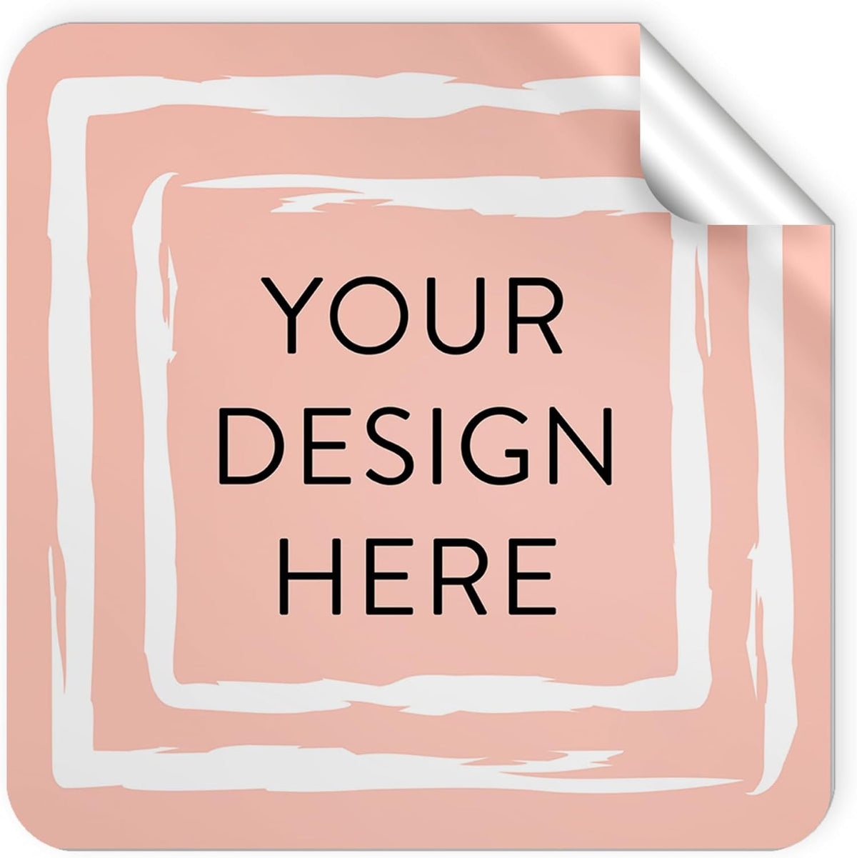 100 Custom Vinyl Stickers - Upload Your own Image, Text, Design, Logo - Personalized Logo Labels