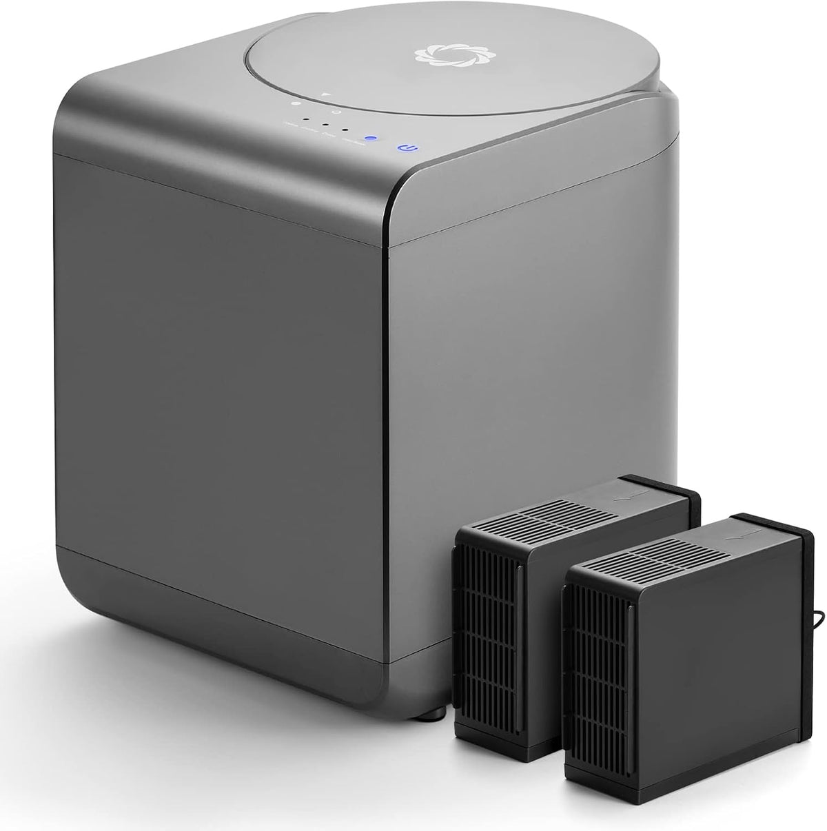 Airthereal Revive Electric Kitchen Composter, SHARKSDEN Tri-Blade, Turn Food Waste and Scraps into