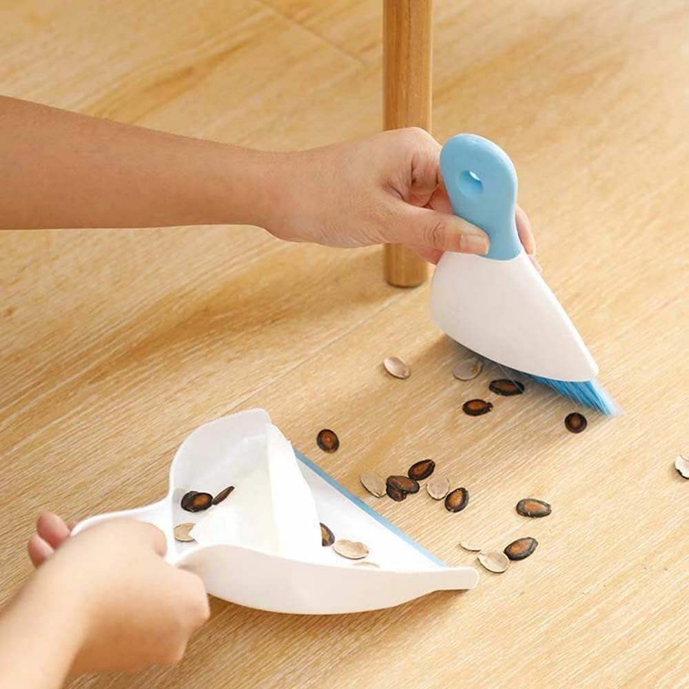 Dust pan Broom Brush Dustpan - Small Broom and Dustpan Set,Mini Broom and Dustpan,Small Dustpan and