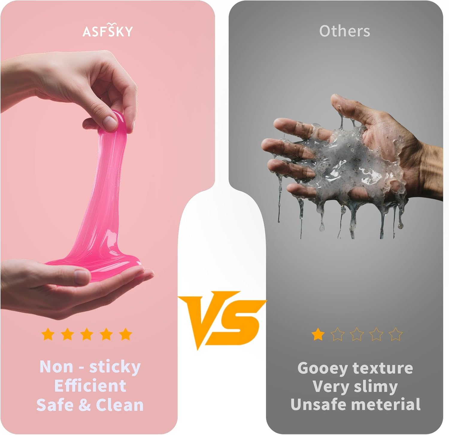 ASFSKY Car Cleaning Gel (Fruit Aroma) Cleaning Putty Universal Dust Cleaning Car Interior Cleaner