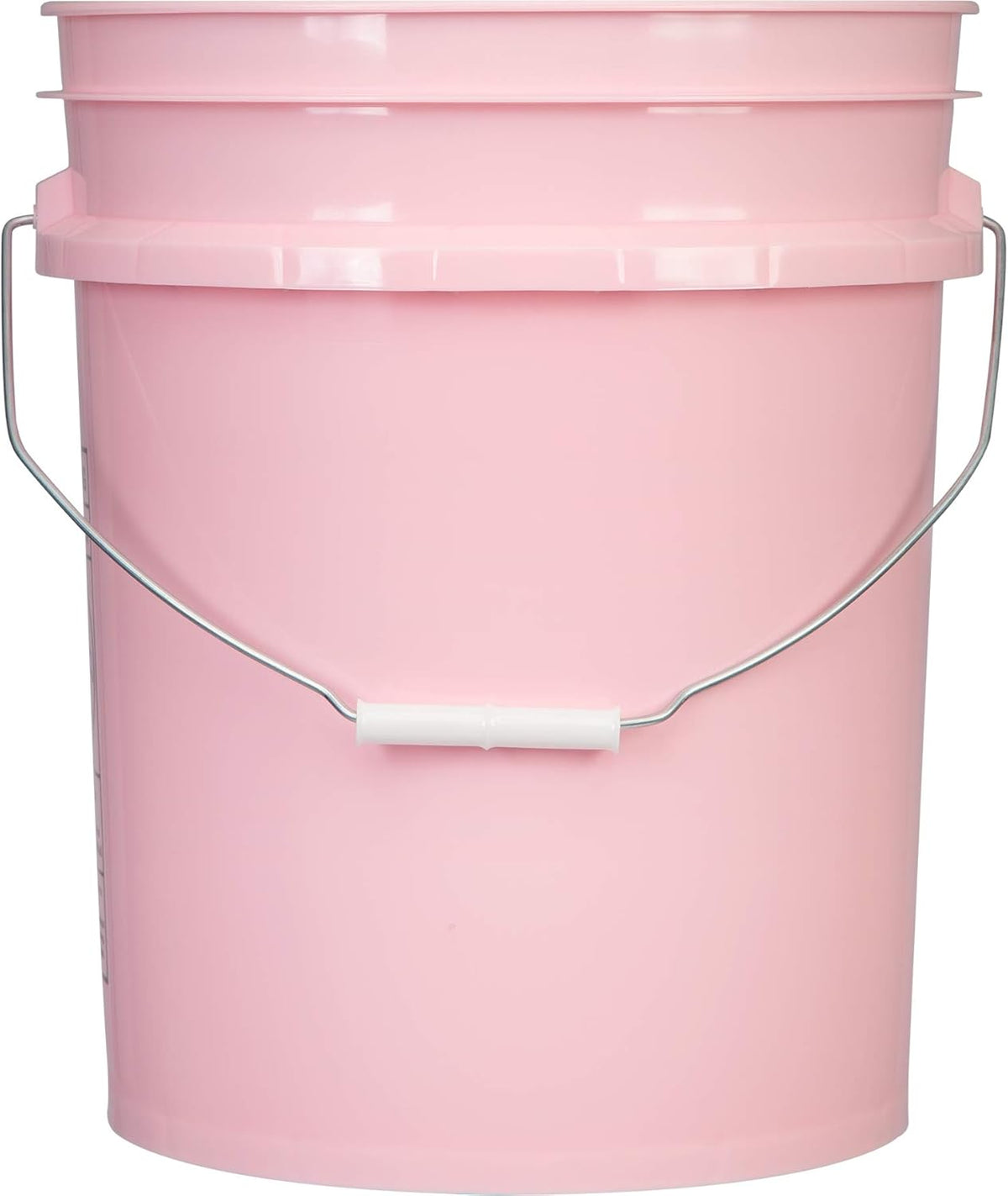 House Naturals 5 Gallon Pink Food Grade Bucket Pail with Air Tight screw on Lid (Pack of 2) Made in