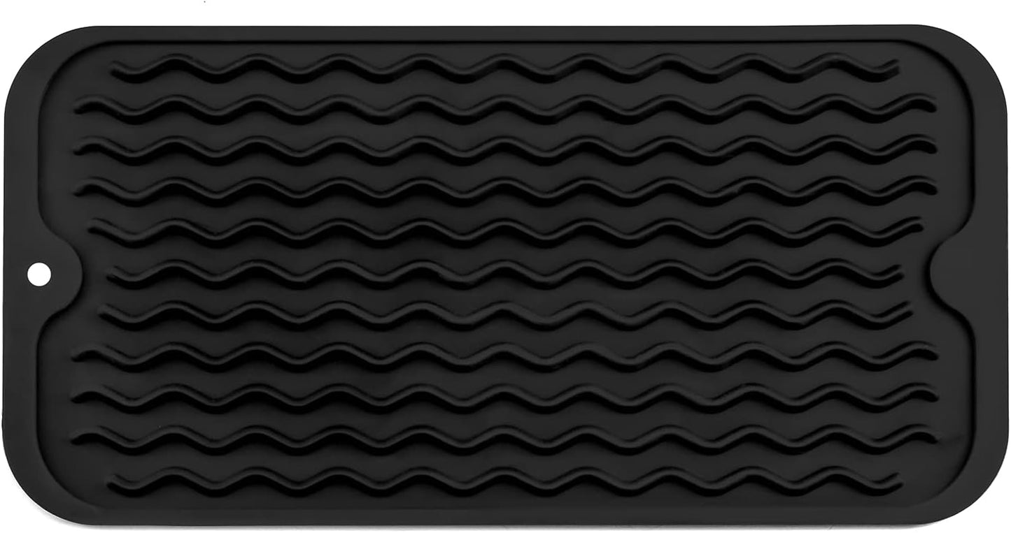 Silicone Dish Drying Mat for Multiple Usage,Easy clean,Eco-friendly,Heat-resistant Silicone Mat for