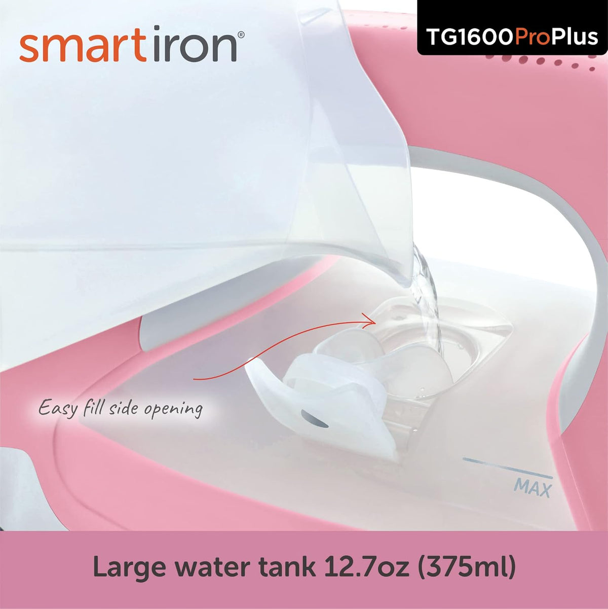 oliso TG1600 ProPlus Smart Iron with Auto-Lift – 1800 Watt Steam Iron for Clothes, Sewing, Quilting