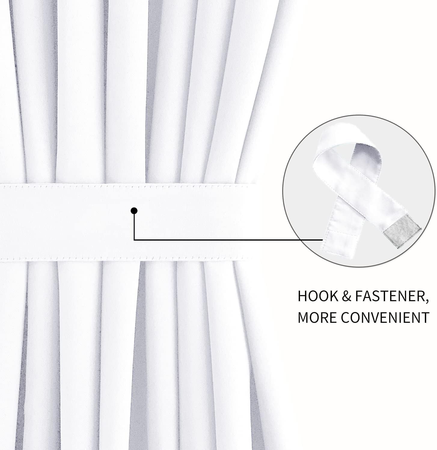DWCN French Door Curtains – Rod Pocket Thermal Curtain for Doors with Glass Window, Kitchen and