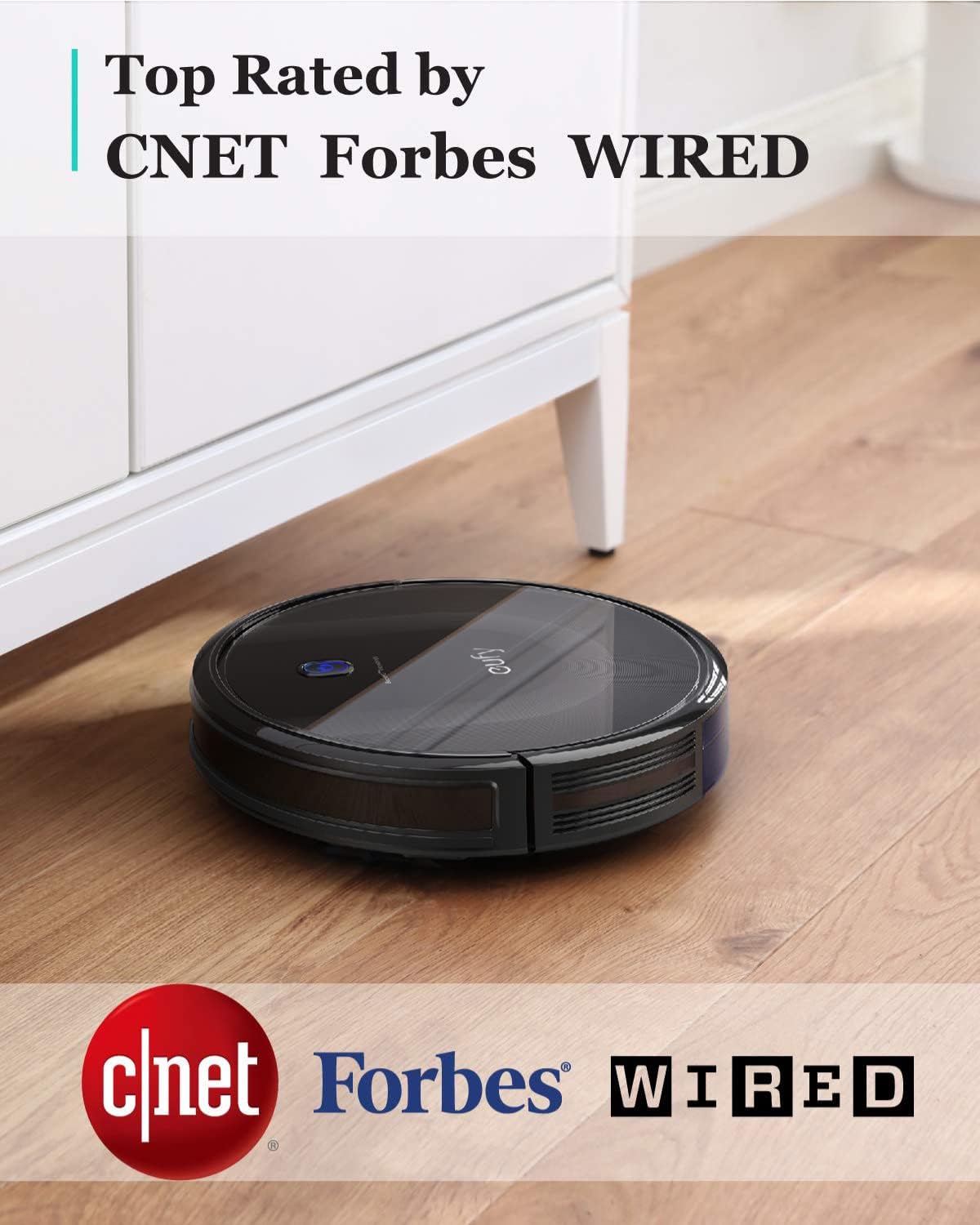 eufy Robot Vacuum 11S MAX, Super Thin, Powerful Suction, Quiet, Self-Charging Robotic Vacuum