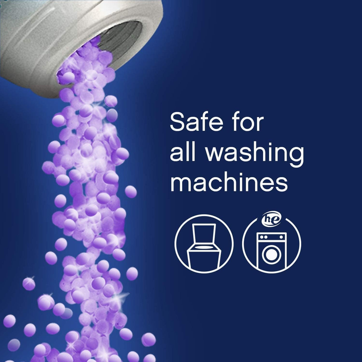 Downy Infusions Laundry Scent Booster Beads for Washer, Calm, Lavender & Vanilla Bean, 20.1 oz