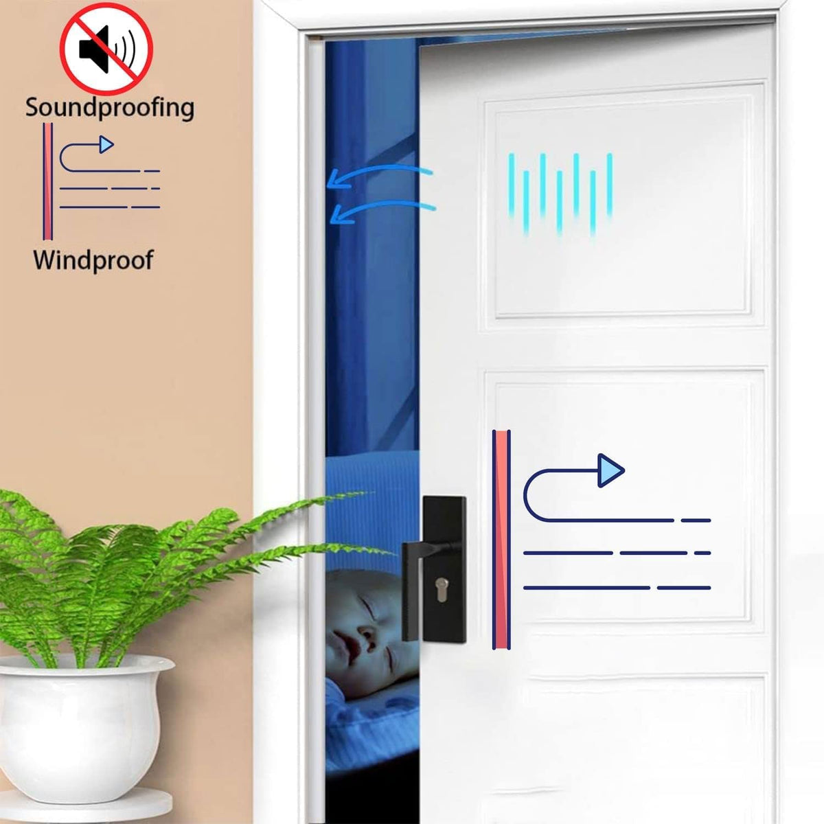 Brown Rubber Weather Stripping Door Seal Strip, D Shape Door Rubber Weather Seal Strip