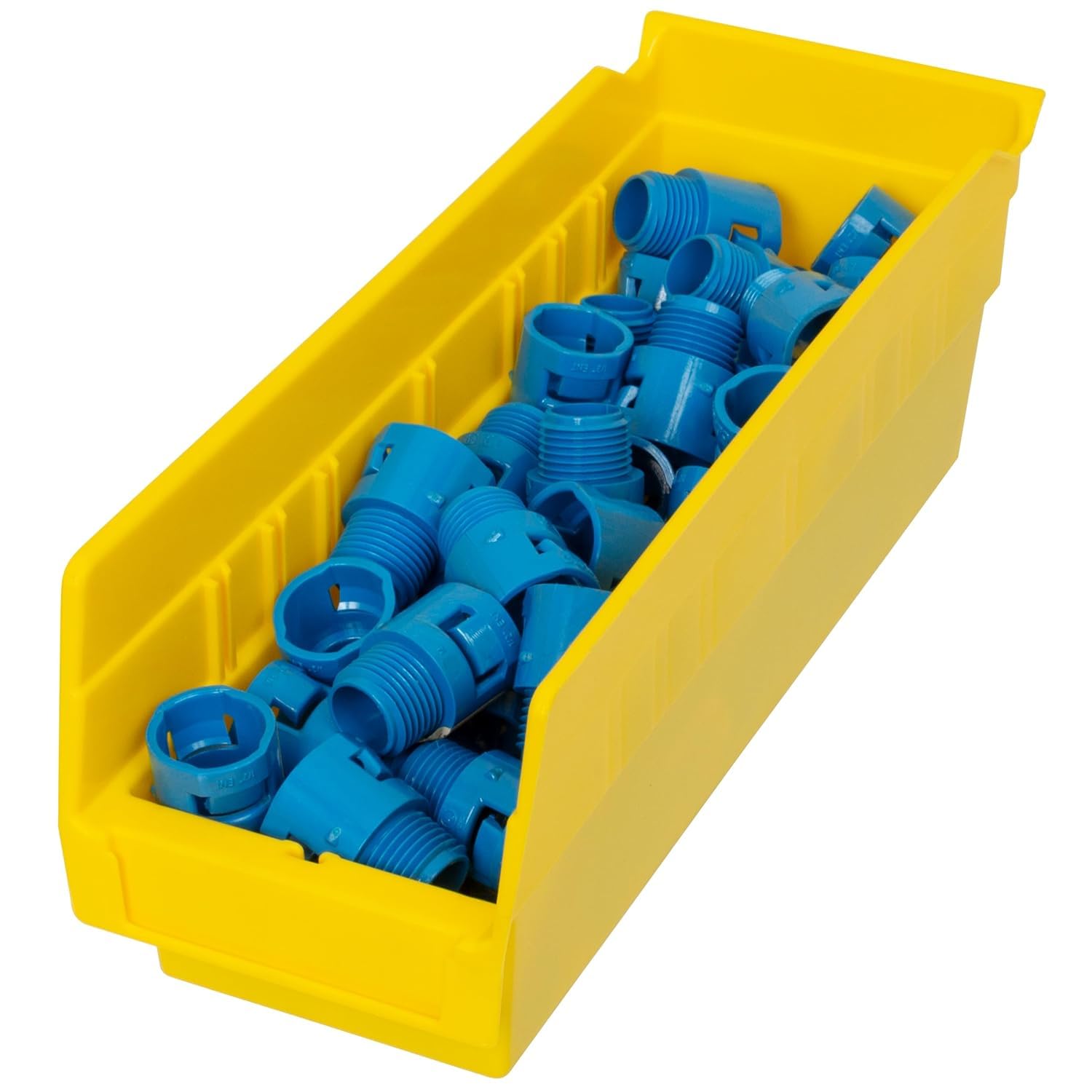 Akro-Mils 30120 Plastic Shelf Bins, Heavy Duty Storage Bins for Garage, Closet, and Drawer