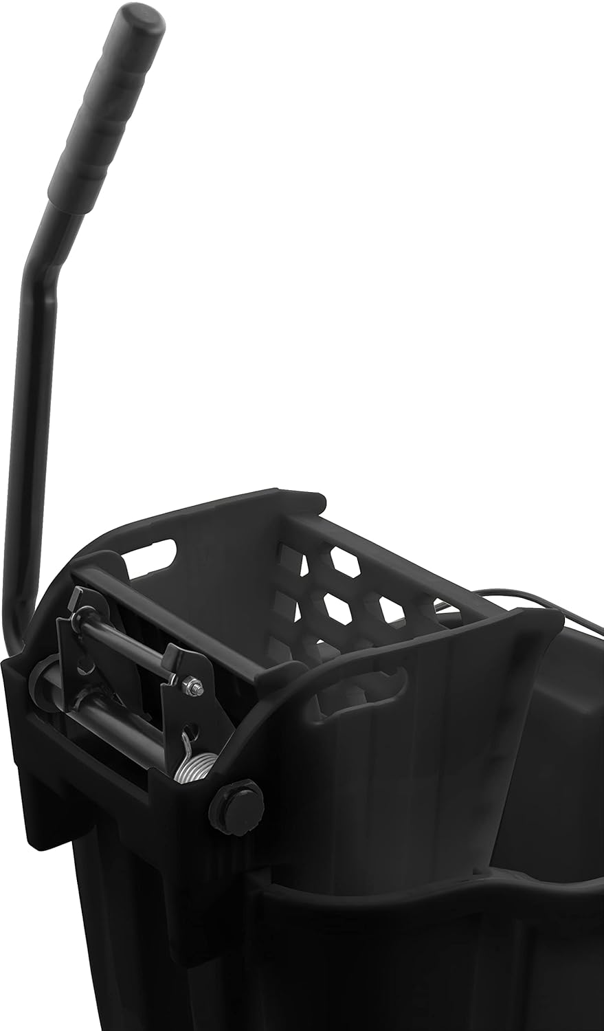 Carlisle FoodService Products Omnifit Mop Bucket with Side Press Wringer for Floor Cleaning