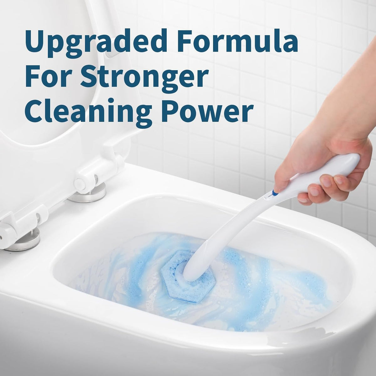 oshang Toilet Cleaner Refills, Toilet Refill Pads, Disposable Toilet Brush Heads for Toilet and