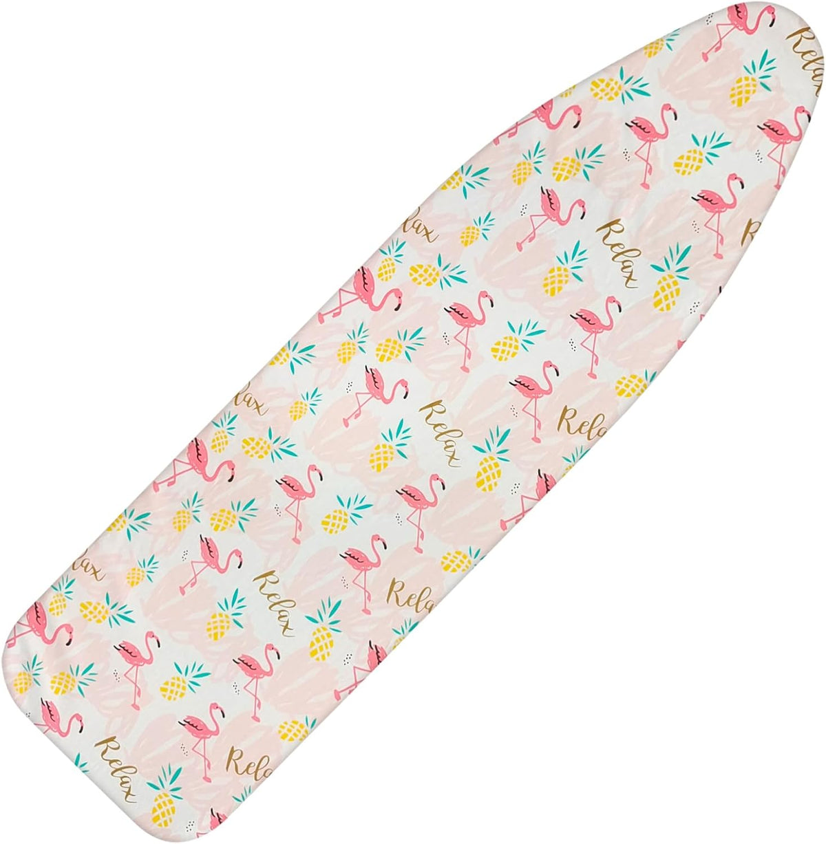Ironing Board Cover and Pad 15x54 Inch Standard Ironing Board Cover with Elastic Edge and Hook and