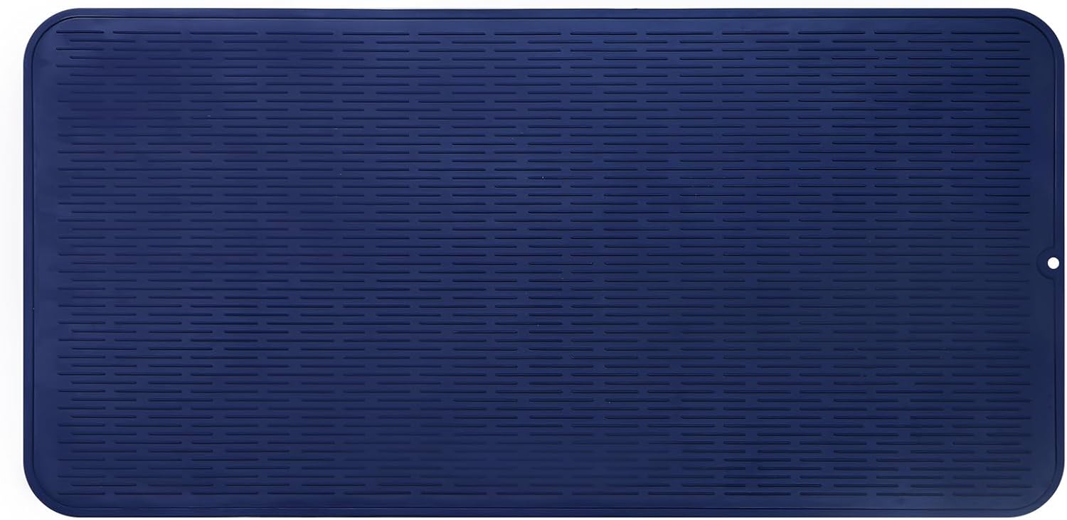 Silicone Dish Drying Mat for Multiple Usage,Easy clean,Eco-friendly,Heat-resistant Silicone Mat for