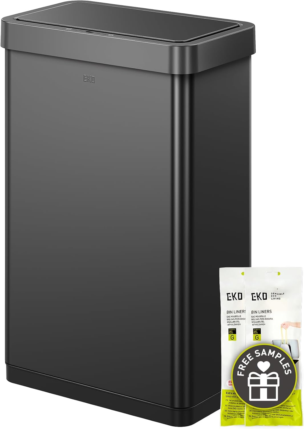 EKO Mirage X 80 Liter / 21.1 Gallons Motion Sensor Trash Can, Automatic Large Kitchen Trash Can