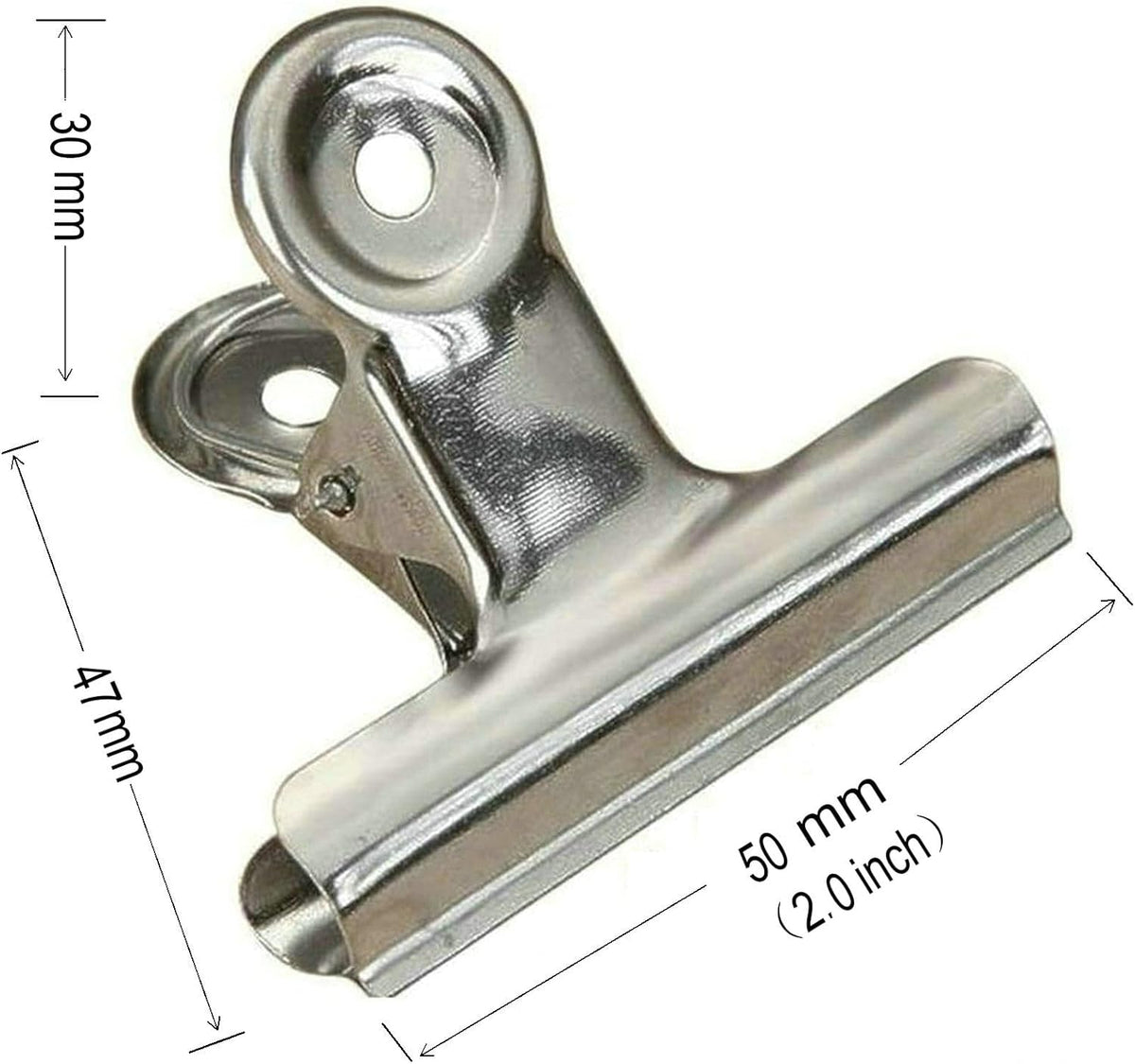 18 Pack Stainless Steel Chip Bag Clips Heavy Duty Food Bags Clamp Clips for Kitchen Office School