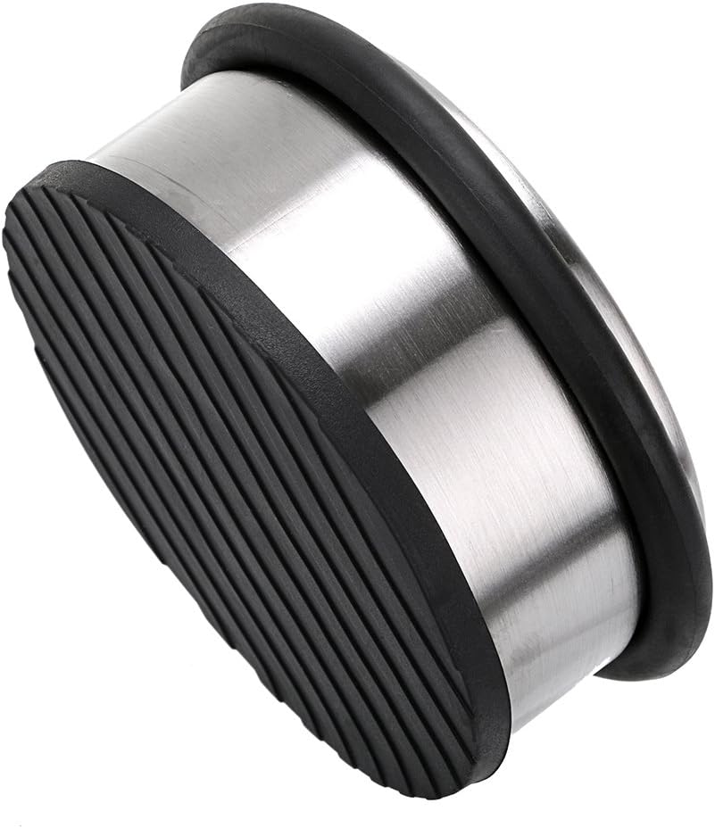 Sumnacon Heavy Duty Floor Door Stopper No Drill, Durability Stainless Steel Door Stops with