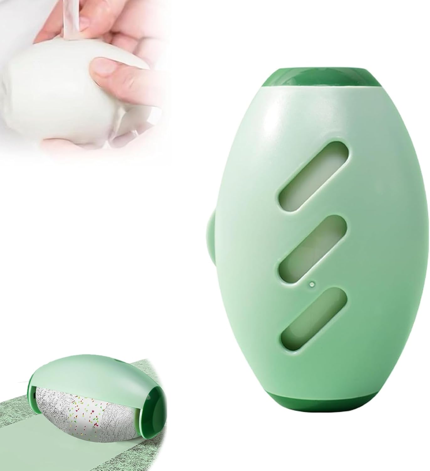 Upgrade Reusable Lint Roller for Pet Hair, Portable Washable Sticky Rollers for Clothes, Super